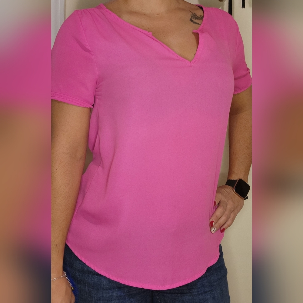 Blouse pink, Small